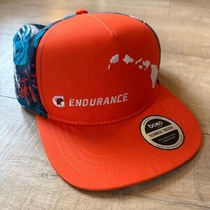 BOCO Gear technical trucker G endurance Hawaiian islands tropical orange multi